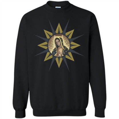 Virgen de Guadalupe T-shirt Black