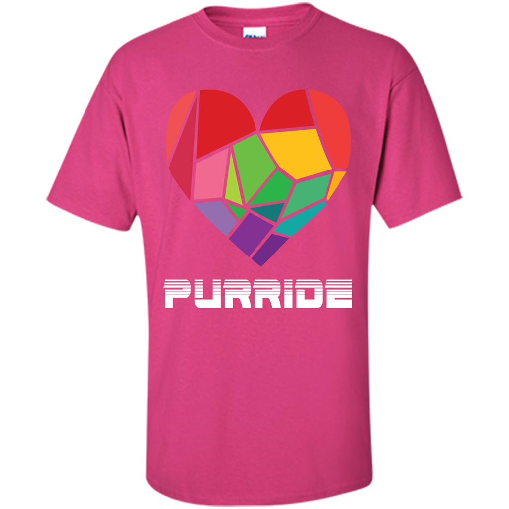 LGBTQ T-shirt Purride Heliconia