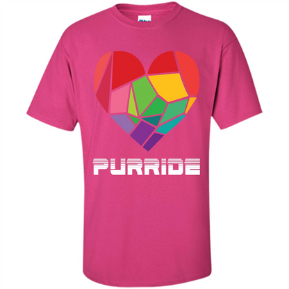 LGBTQ T-shirt Purride Heliconia