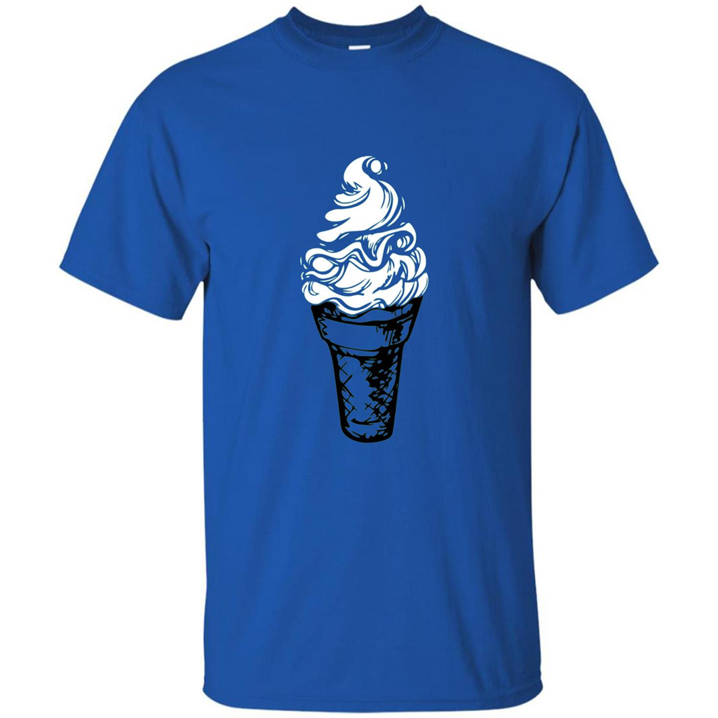 Ice Cream Day T-Shirts Ice Cream Lovers Royal
