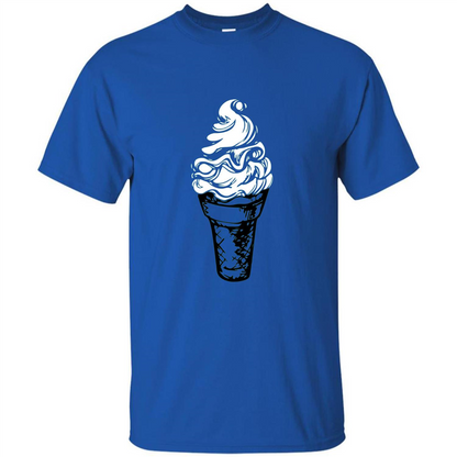 Ice Cream Day T-Shirts Ice Cream Lovers Royal