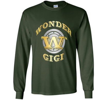 Wonder Gigi T Shirt Gift For Super Grandma On Special Day t-shirt Forest Green