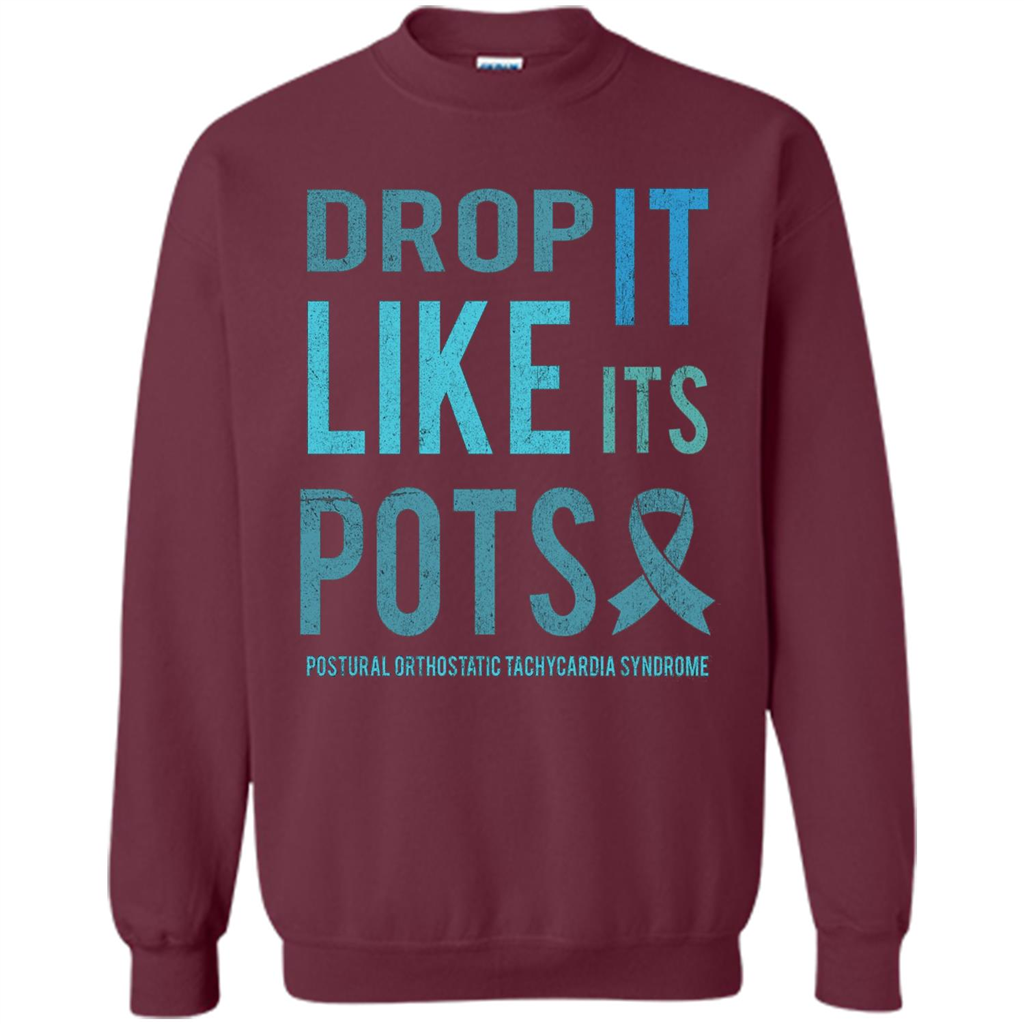 Drop It Like Its POTS T-shirt Maroon
