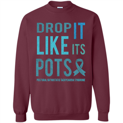 Drop It Like Its POTS T-shirt Maroon
