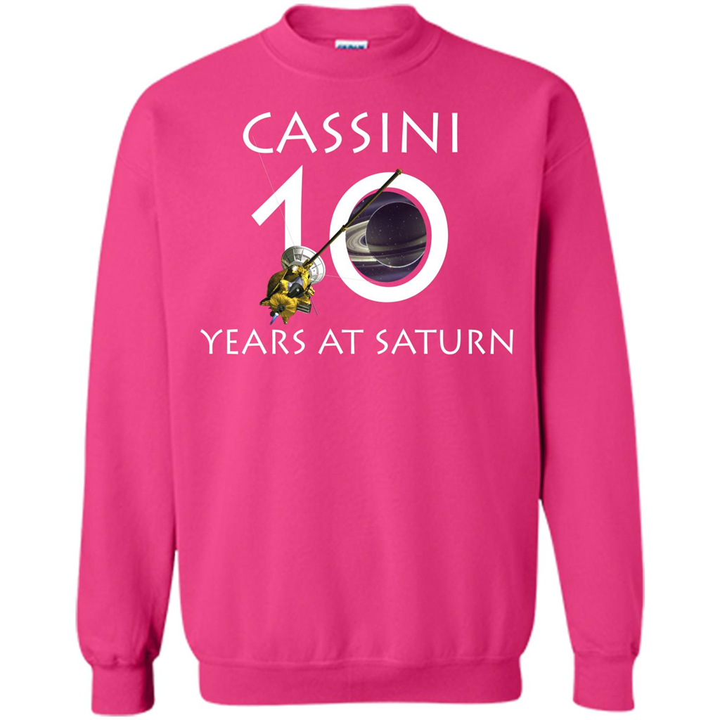 Cassini Grand Finale T-shirt Cassini 10 Years At Saturn T-shirt Heliconia