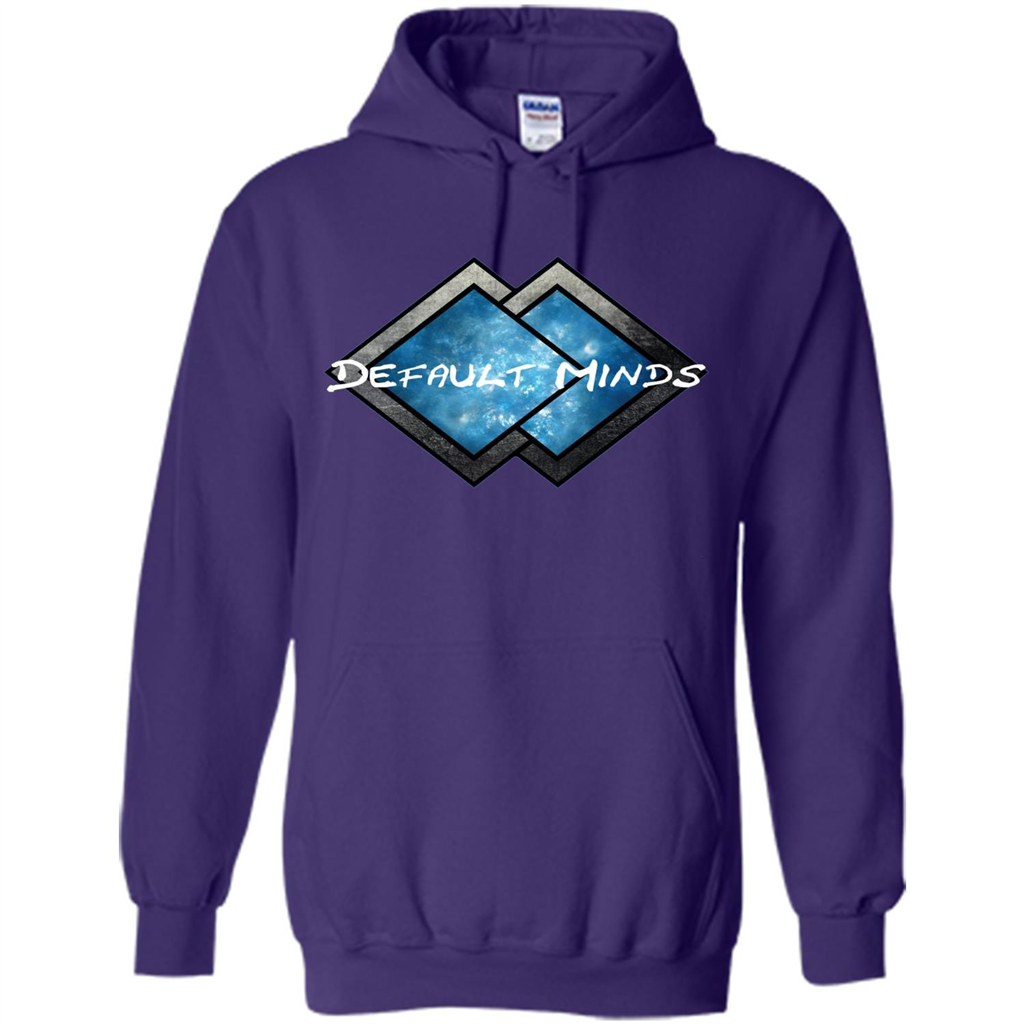 Music T-shirt Default Minds T-shirt Purple