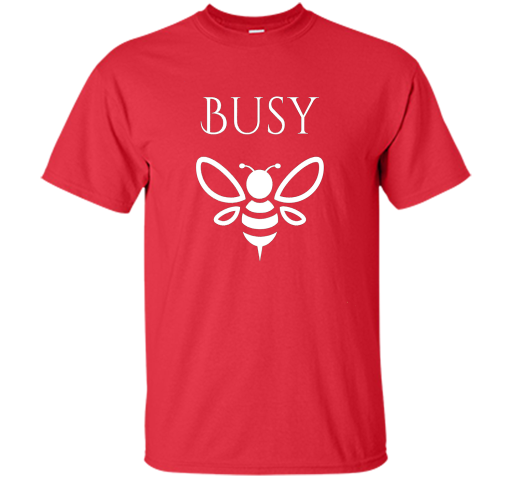 Busy Bee Bumble Bee shirt t-shirt Red