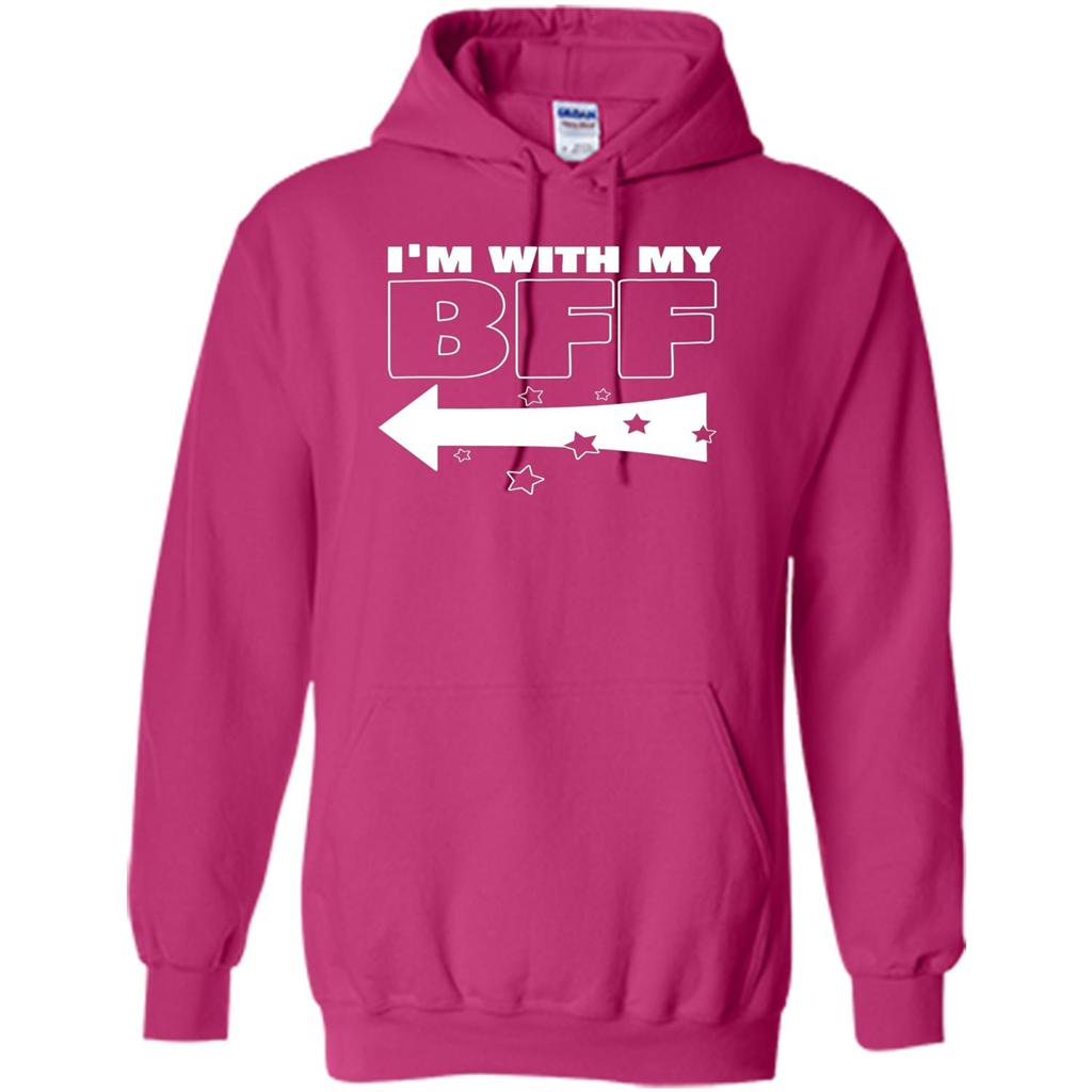 BFF Left T-shirt I'm With My BFF Heliconia