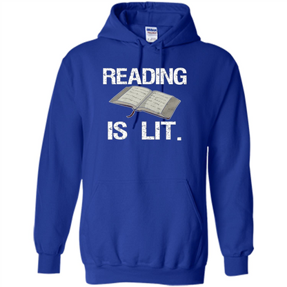 Book Reader T-shirt Reading is Lit T-shirt