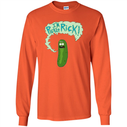 TV Series T-shirt I'm Pickle Rick T-Shirt Orange
