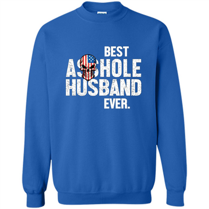 Best Asshole Husband Ever Funny T-shirt Royal