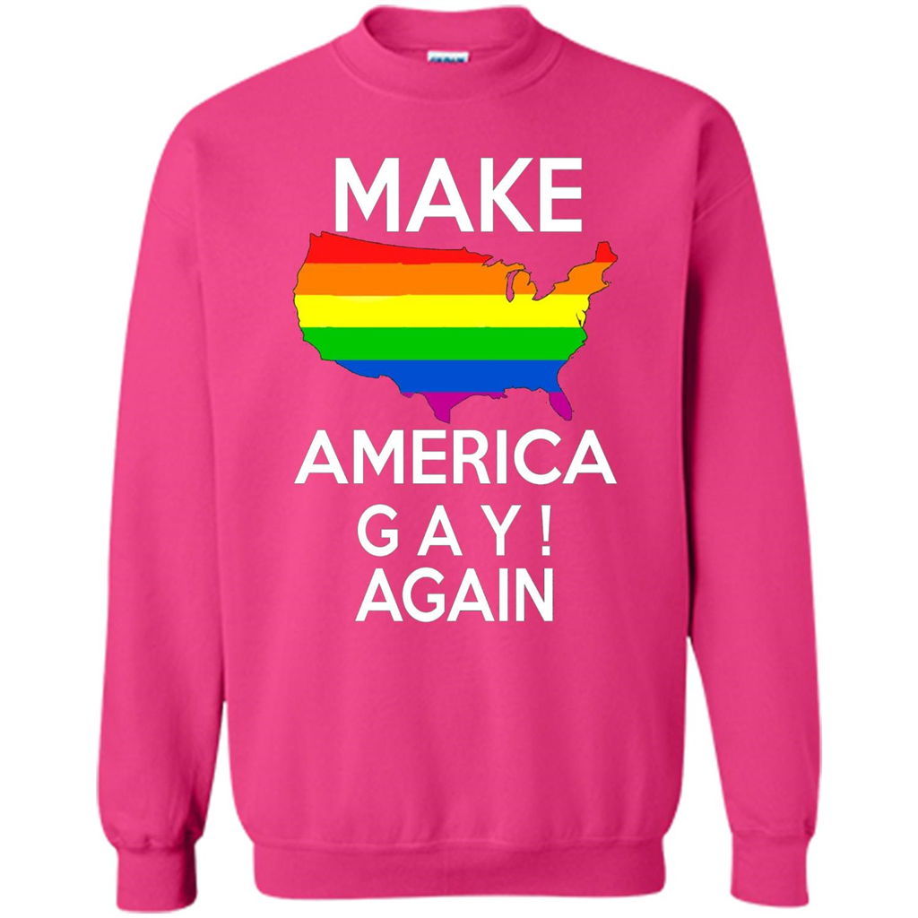 LGBT Pride T-shirt Make America Gay Again Tshirt Heliconia