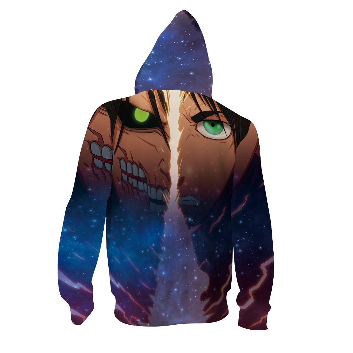 Eren Yeager Titan Form Attack On Titan 3D Hoodie - WackyTee