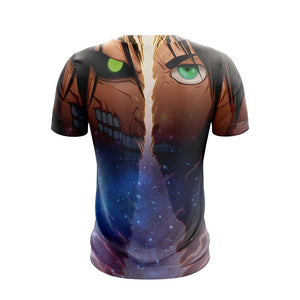 Attack On Titan Eren Yeager Titan Form Anime Lover Unisex 3D T-shirt