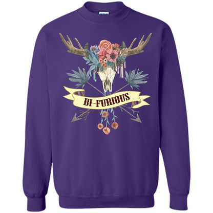 Be Furious T-shirt Purple