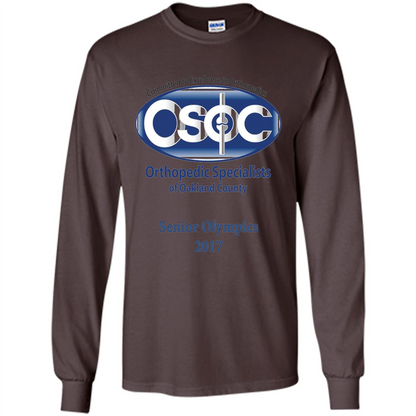 OSOC 9 Senior Olympics 2017 T-shirt Dark Chocolate