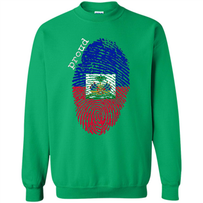 Haiti shirt - Haiti National Flag T-shirt Irish Green