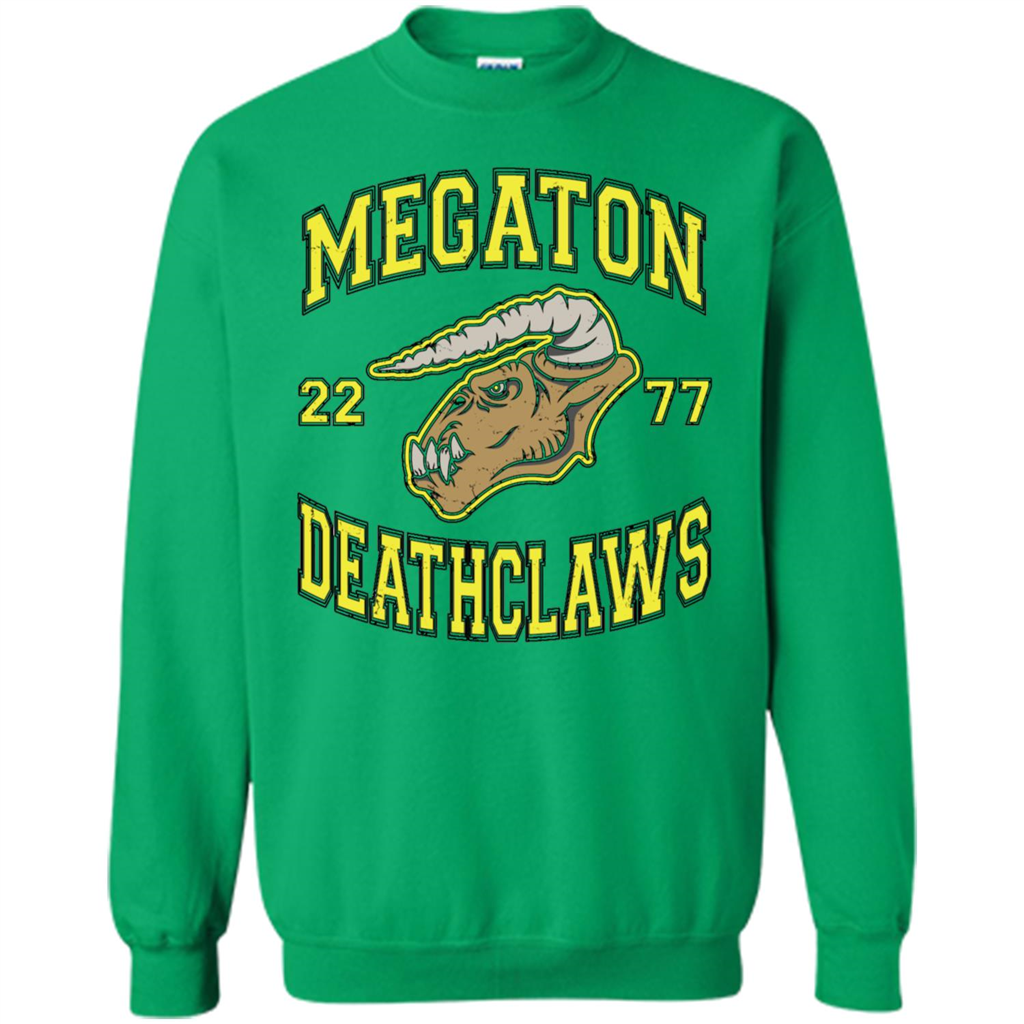 Megaton Deathclaws 2277 T-shirt Irish Green