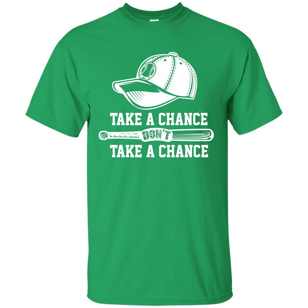 Football T-shirt Take A Chance Don't Take A Chance Irish Green