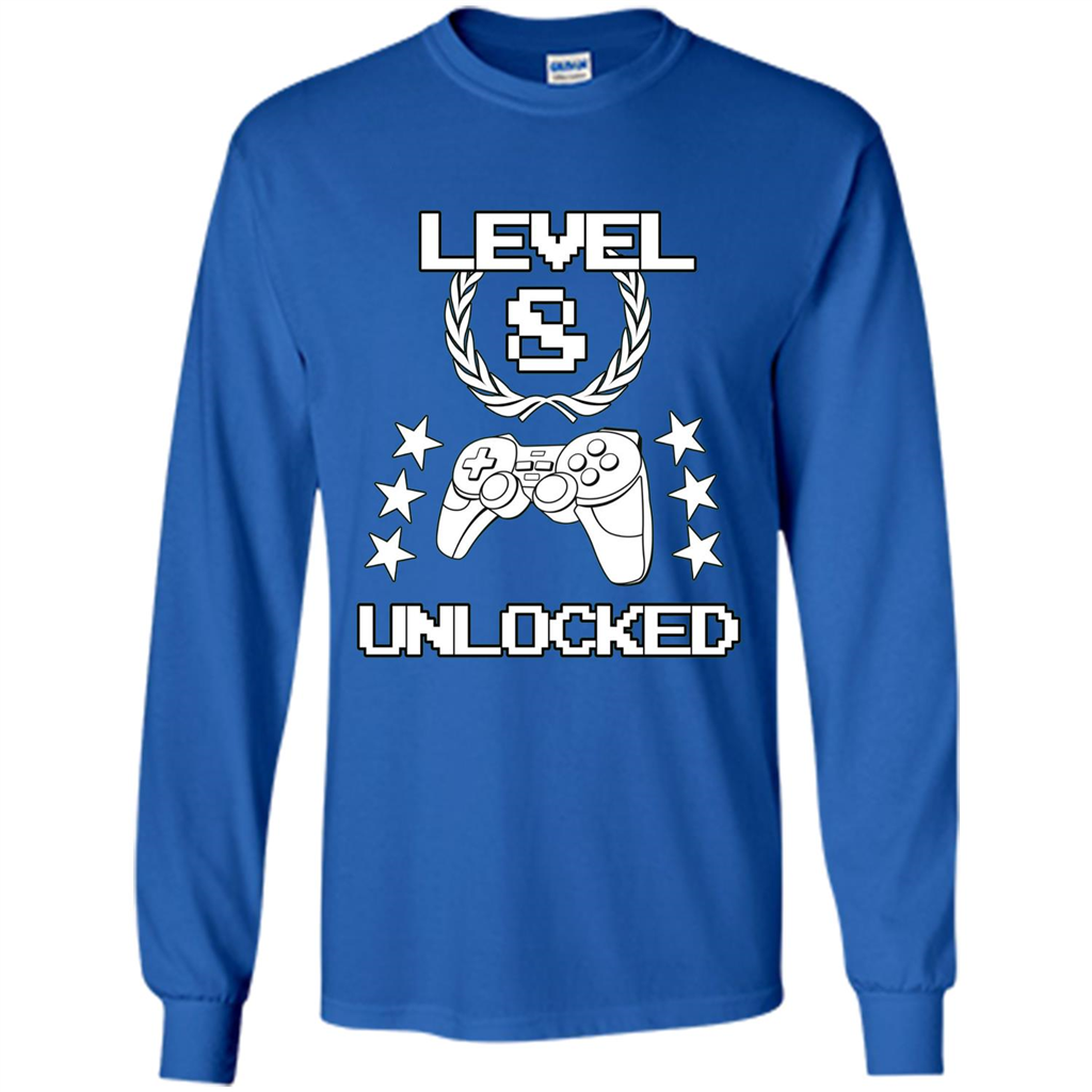 Video Game T-shirt Legendary Gamers 8th Unlocked T-shirt