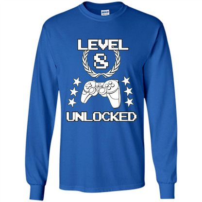 Video Game T-shirt Legendary Gamers 8th Unlocked T-shirt