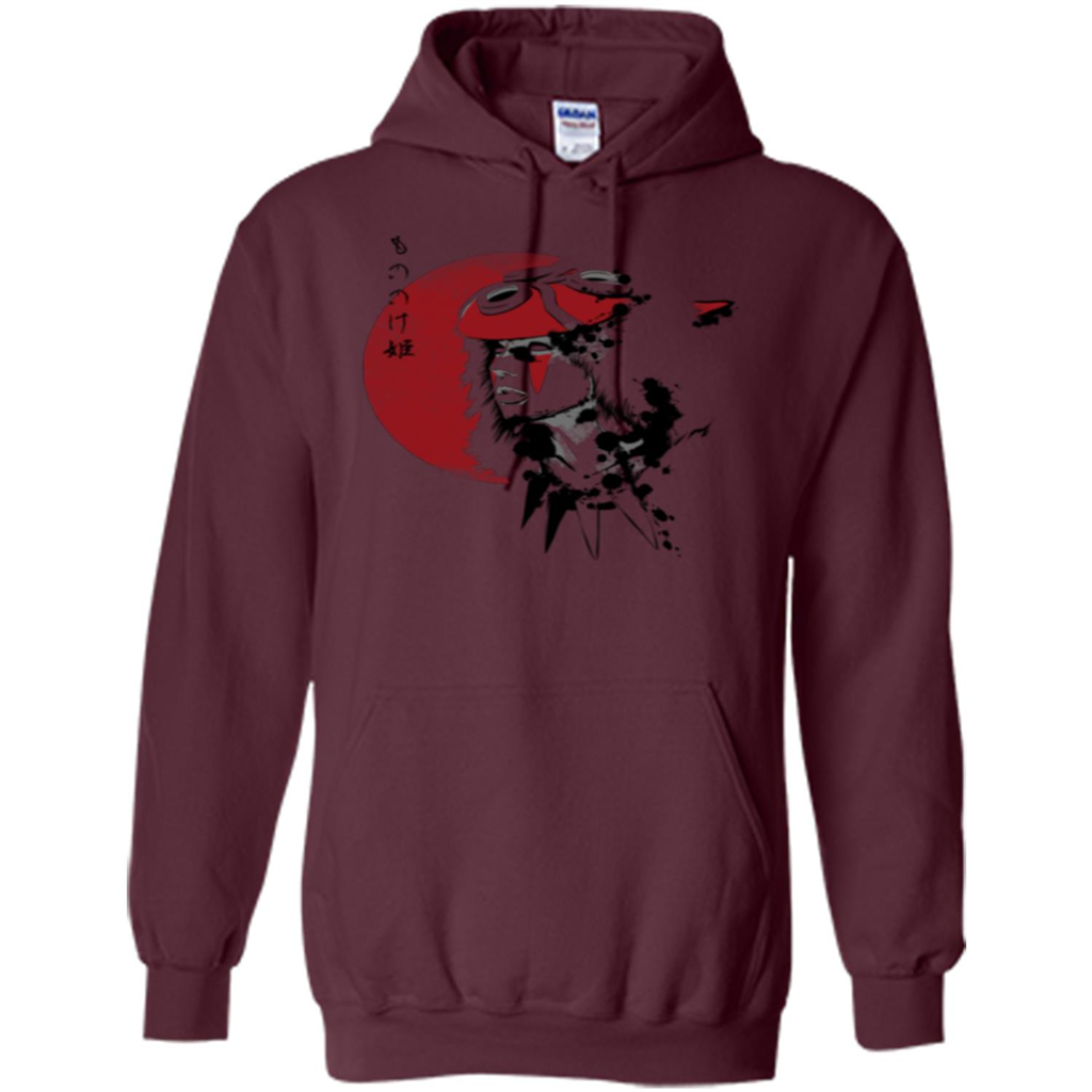 Red Sun Princess T-shirt Maroon