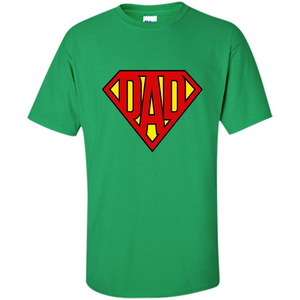 Fathers Day T-shirt Super Dad