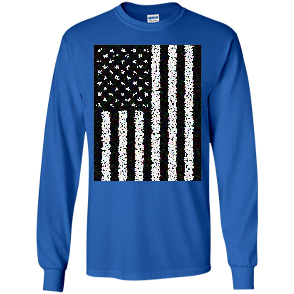 American Flag T-shirt Royal