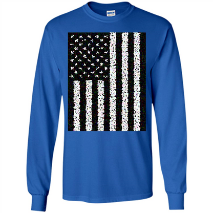 American Flag T-shirt Royal