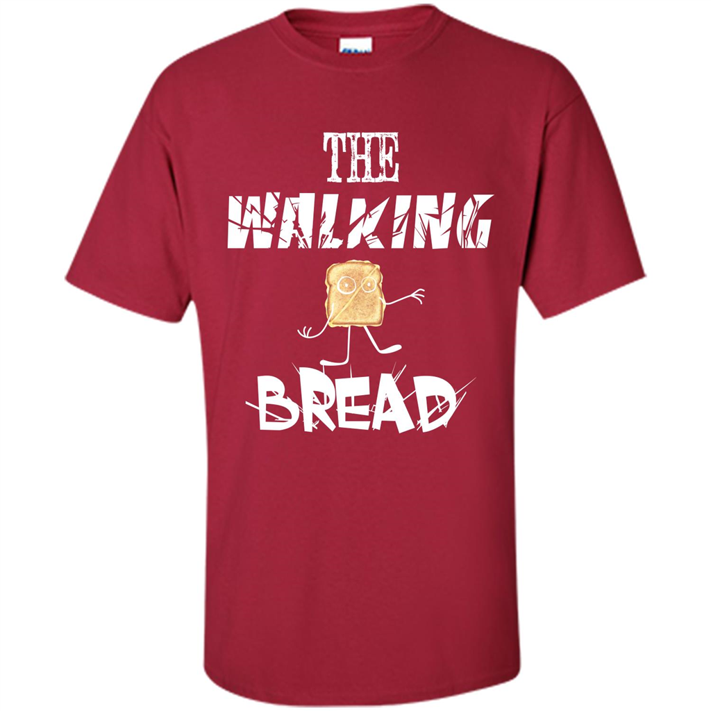 The Walking Bread T-shirt Cardinal