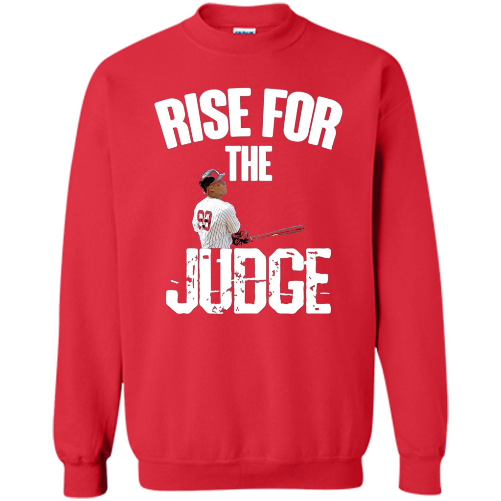 All Rise For The Judge Shirt 99 Baseball T-shirt Red