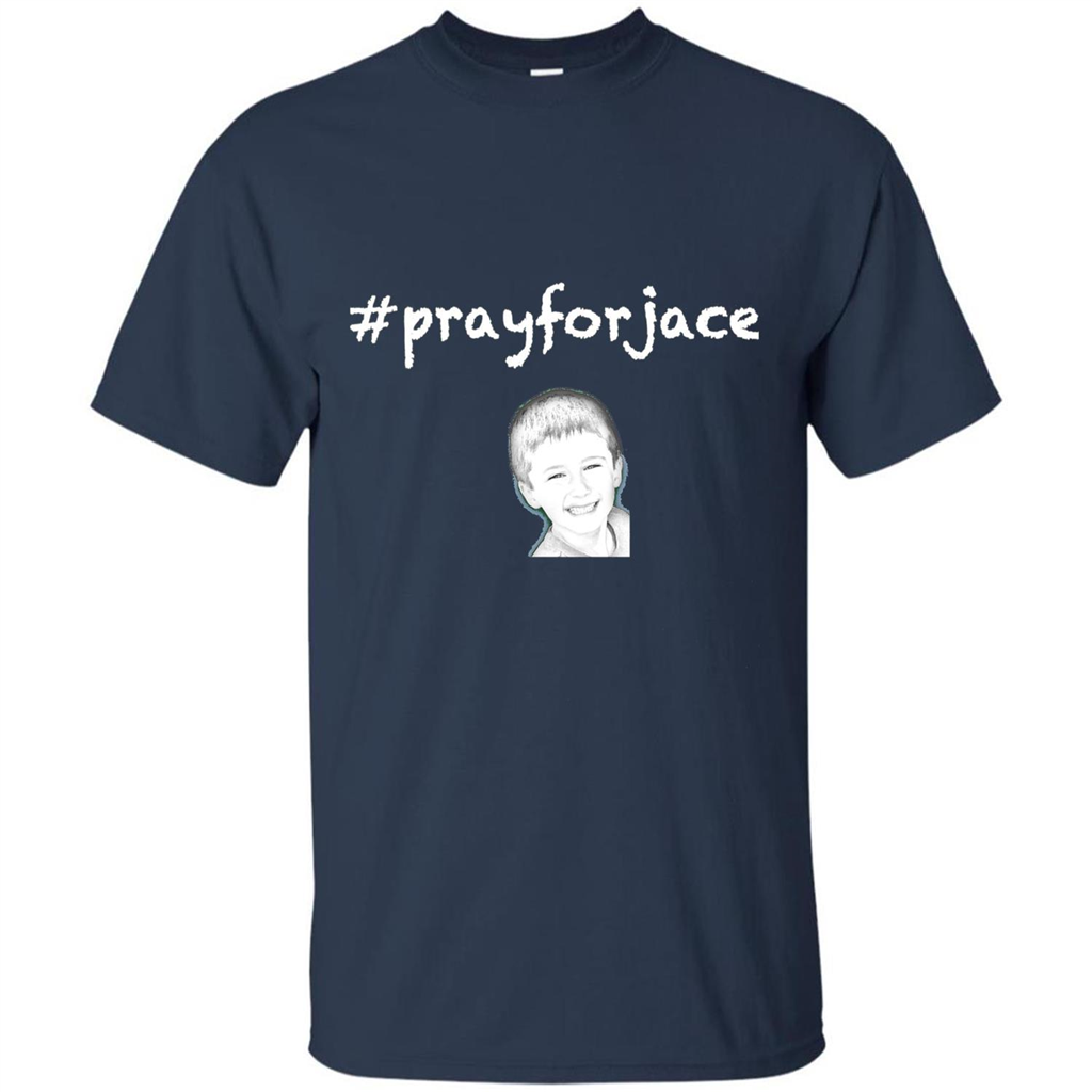 Pray for Jace T-shirt Navy