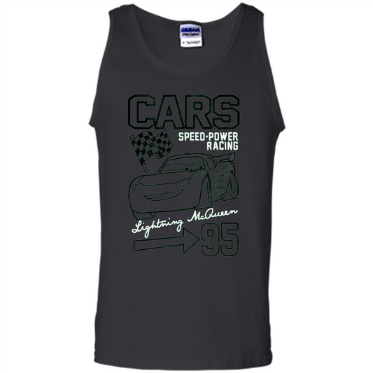 Pixar Cars McQueen Speed Power Racing 95 T-shirt Black