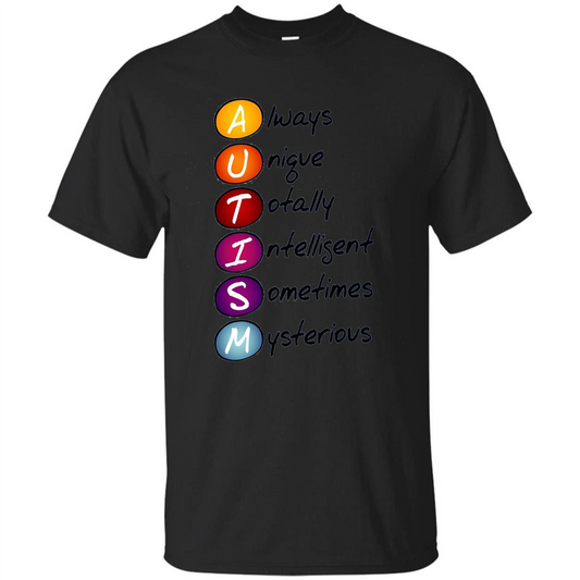 Autism Awareness Definition T-shirt Black