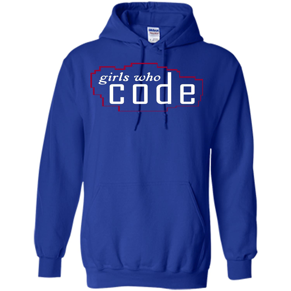 Coder T-shirt Girls Who Code T-shirt Royal