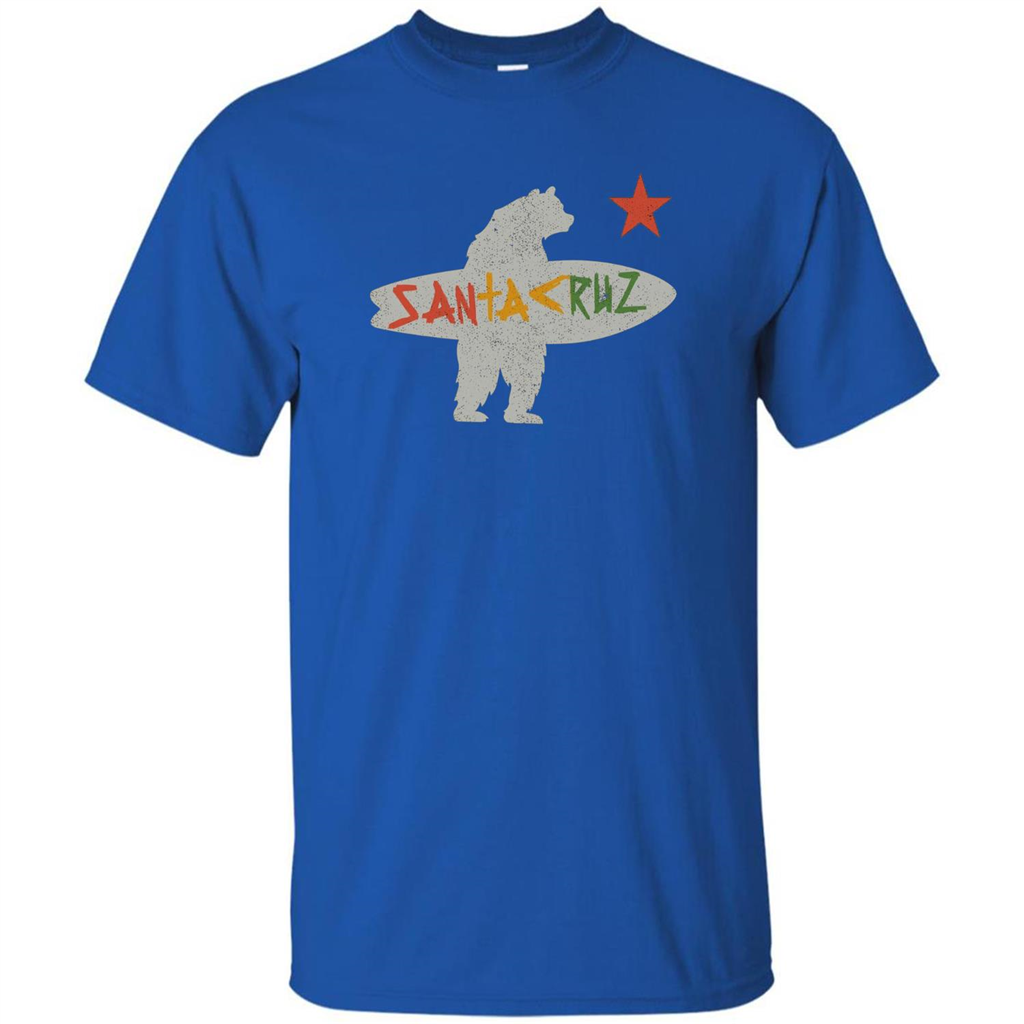 Santa Cruz Surf Bear T-Shirt Royal