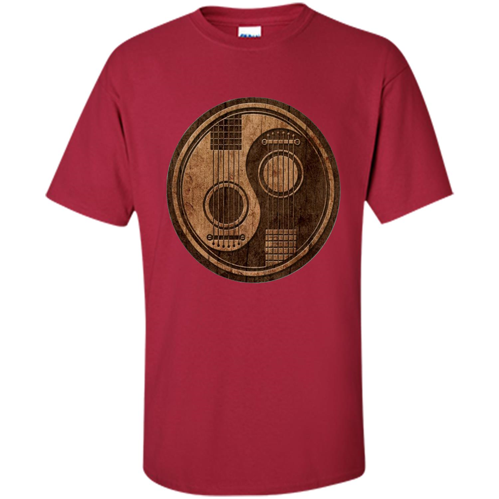 Best gift for Guitar T-shirt Guitar Ying-Yang Gift Cardinal