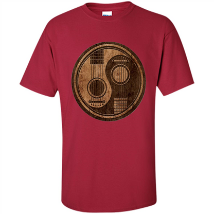 Best gift for Guitar T-shirt Guitar Ying-Yang Gift Cardinal