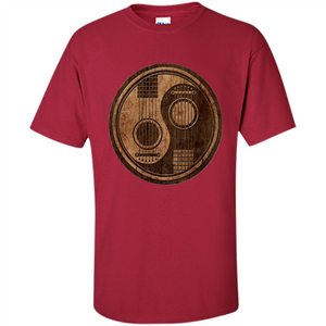 Best gift for Guitar T-shirt Guitar Ying-Yang Gift