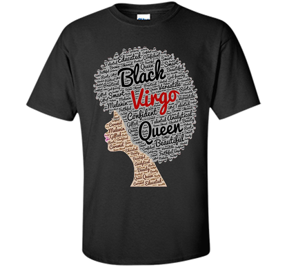 Virgo T-Shirt Black Women T-shirt Black