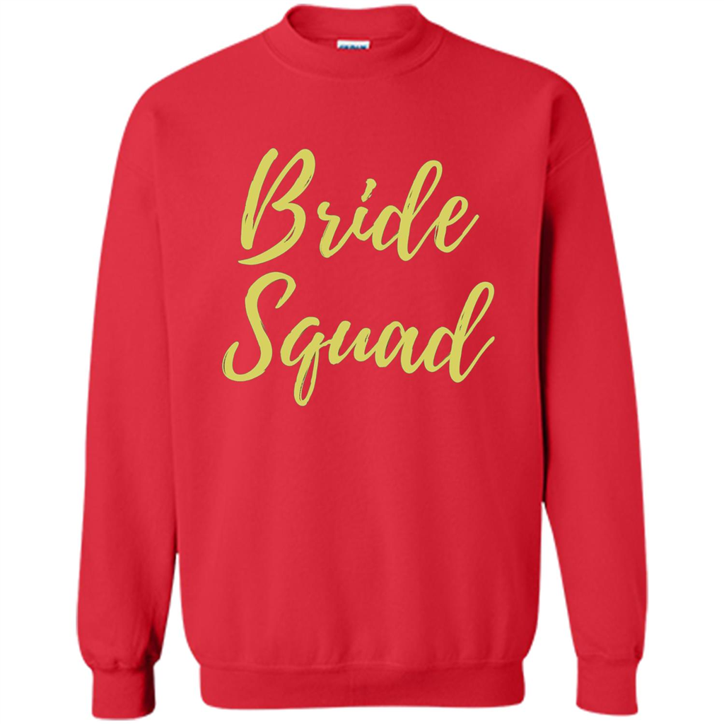 Bride Squad T-shirt Bachelorette Party Red