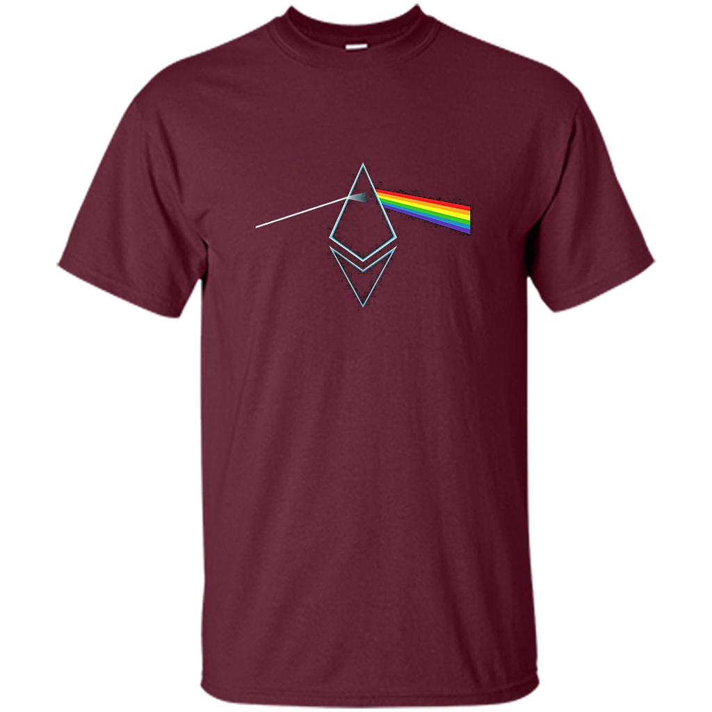 Rainbow T-Shirt Maroon
