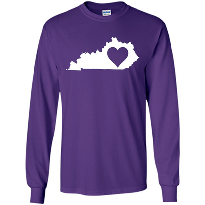 Kentucky Love T-Shirt Kentucky State T-shirt Purple