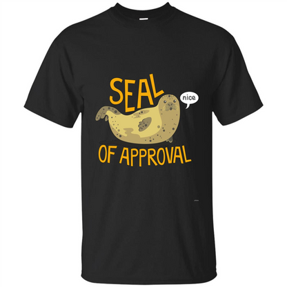 Seal Of Approval T-shirt Black