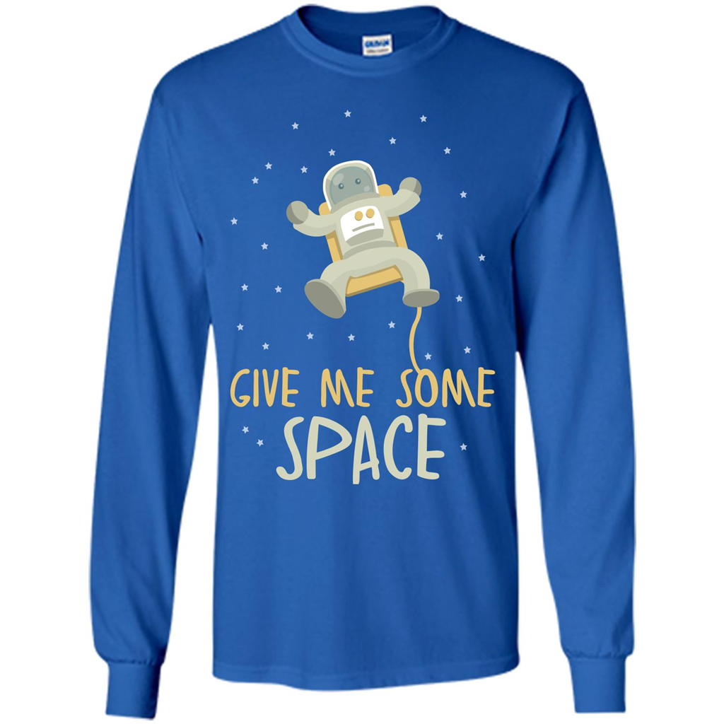 Astronaut T-shirt Give Me Some Space T-shirt Royal