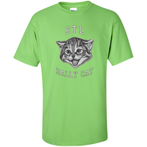 STL Rally Cat T-shirt Saint Louis Rally Cat