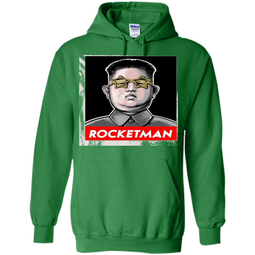 Trump Rocket Man Kim Jong Un North Korea T-shirt