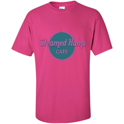 Steamed Hams Cafe T-shirt Heliconia