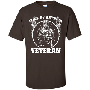 Military T-shirt Sons Of America Veteran