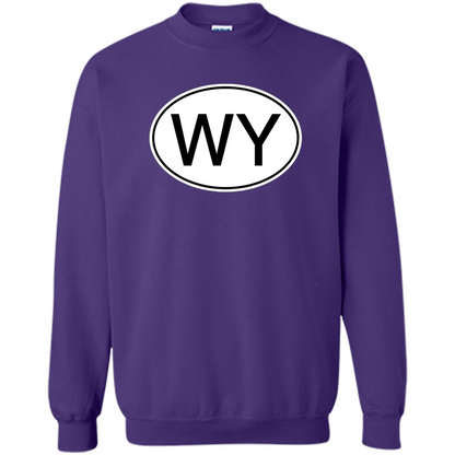 WY Wyoming Abbreviation T-shirt